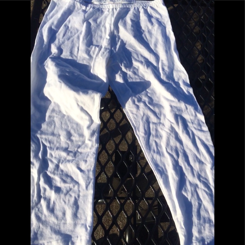 White Capri Tights Arizona Brand Size: L